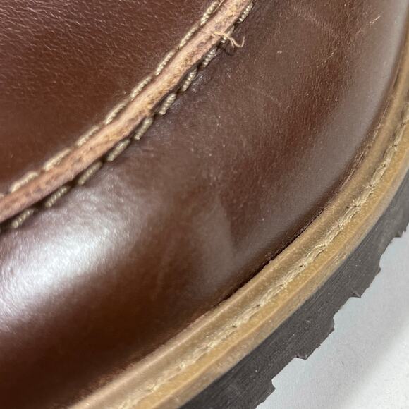 Clarks Hinsdale Mid Lace Up Chukka Boot Men 8.5 Brown Leather New - Picture 11 of 16